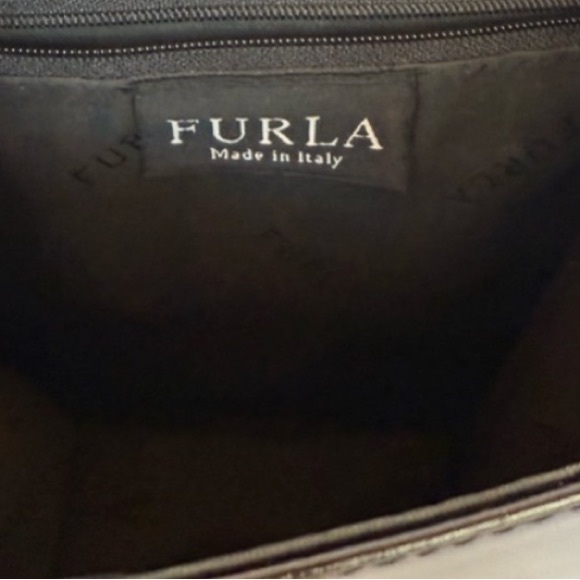 Furla leather two way tote bag shoulder bag and Crossbody - Picture 7 of 10